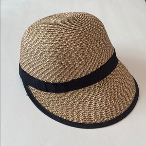 Stylish Tan and Black Women's Hat
